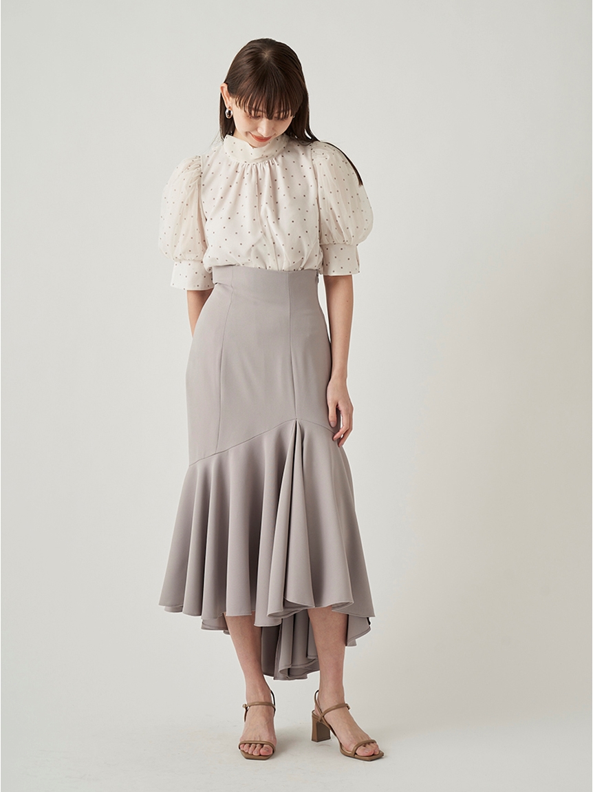 Fubail / Sustainableオーガンシースルーブラウス 入金確認後5-7