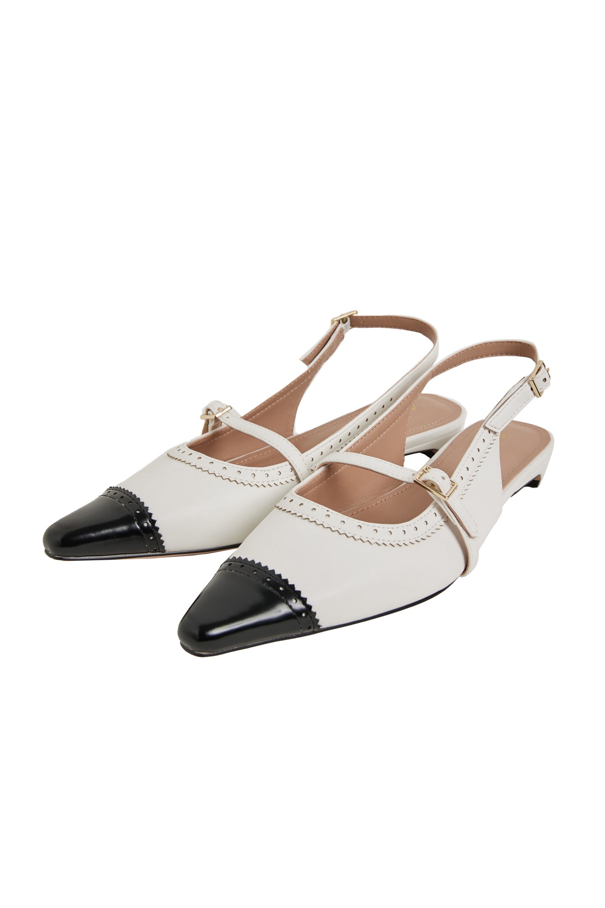 Fubail / Medallion Slingback Pumps