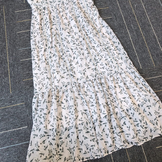 Muguet-printed Romantic Dress ハーリップトゥ