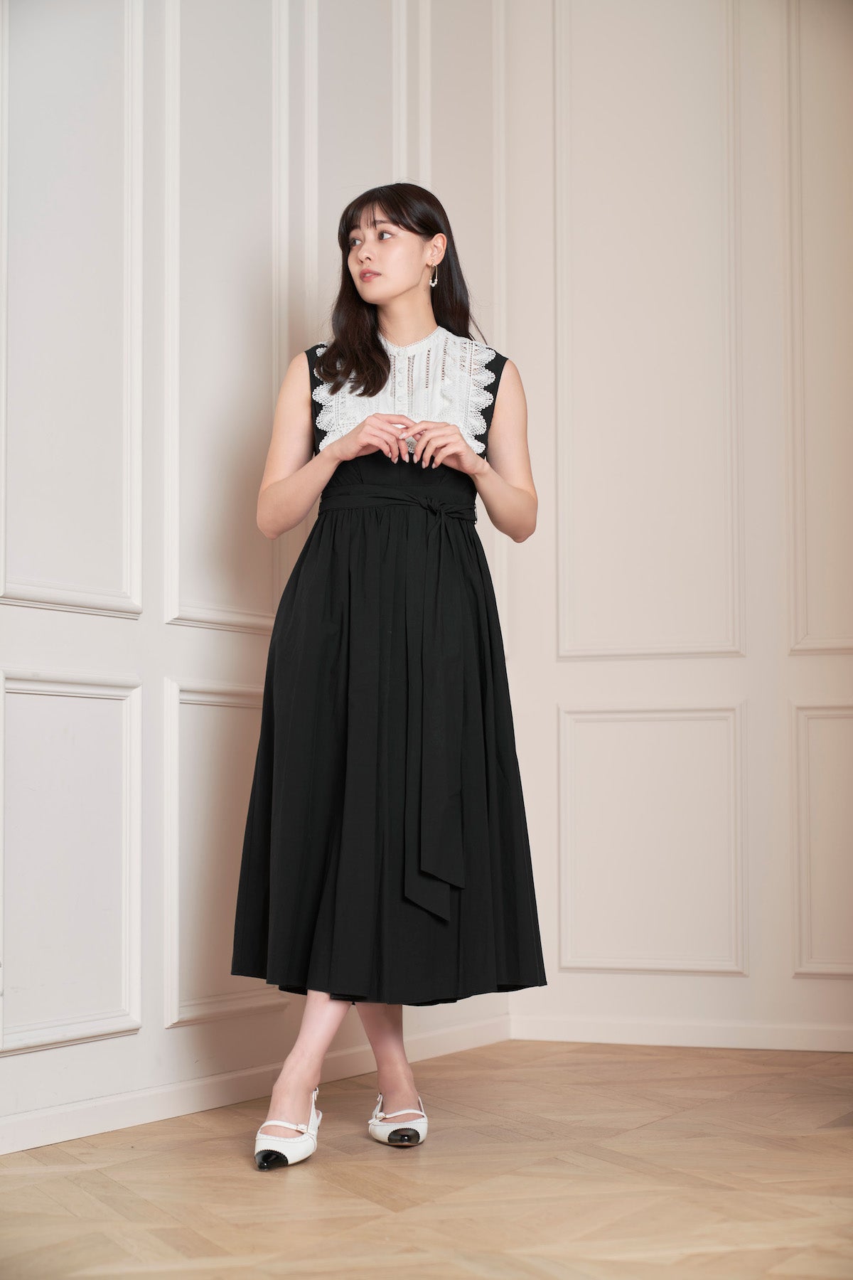 Fubail / Grace Cotton-Blend Long Dress