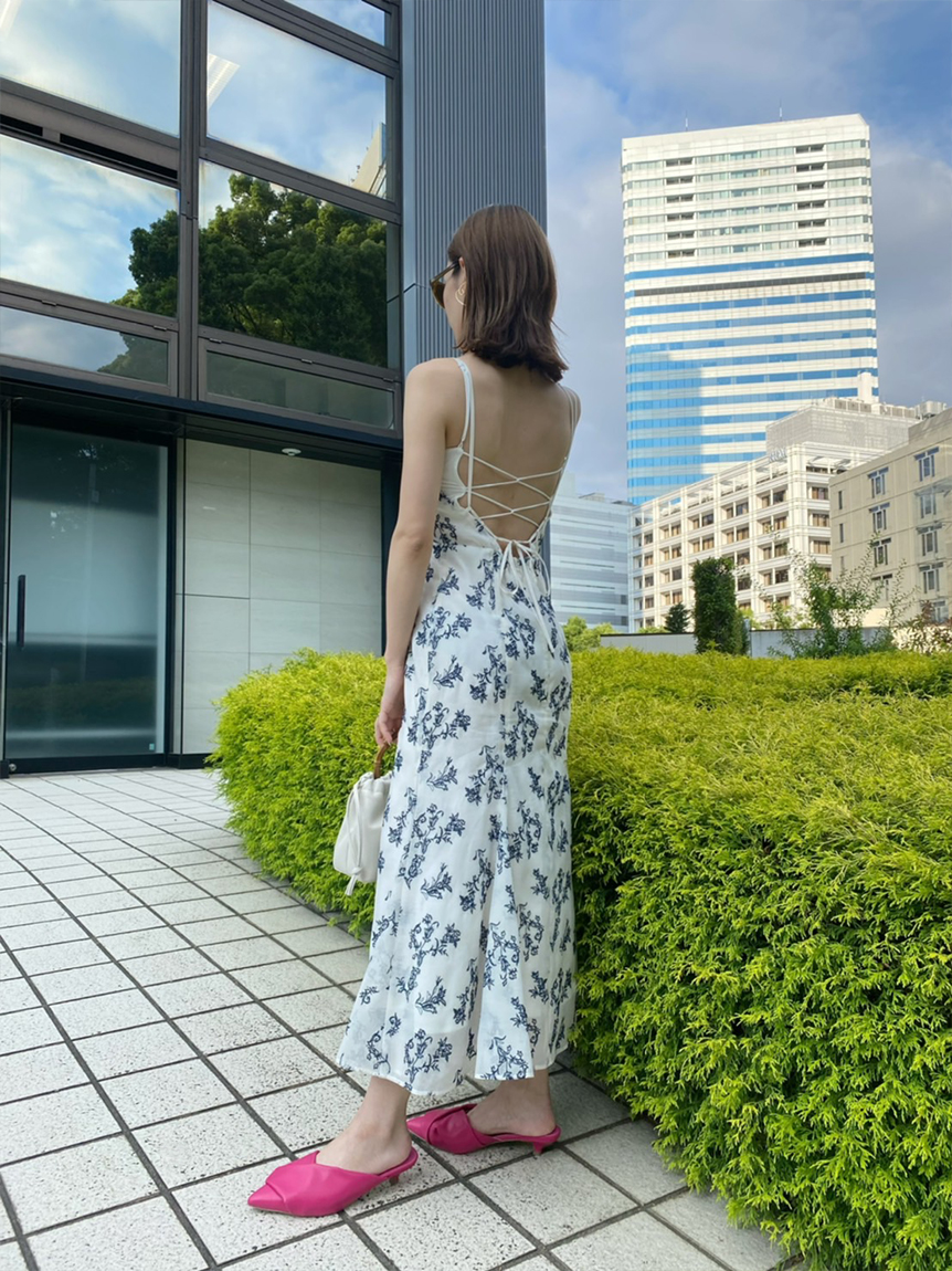 Fubail / 刺繍キャミワンピースセット