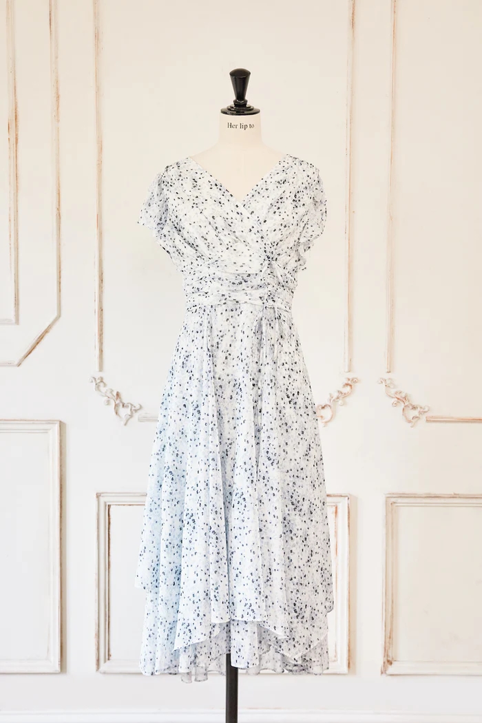 Le Negresco Floral Dress Her lip to