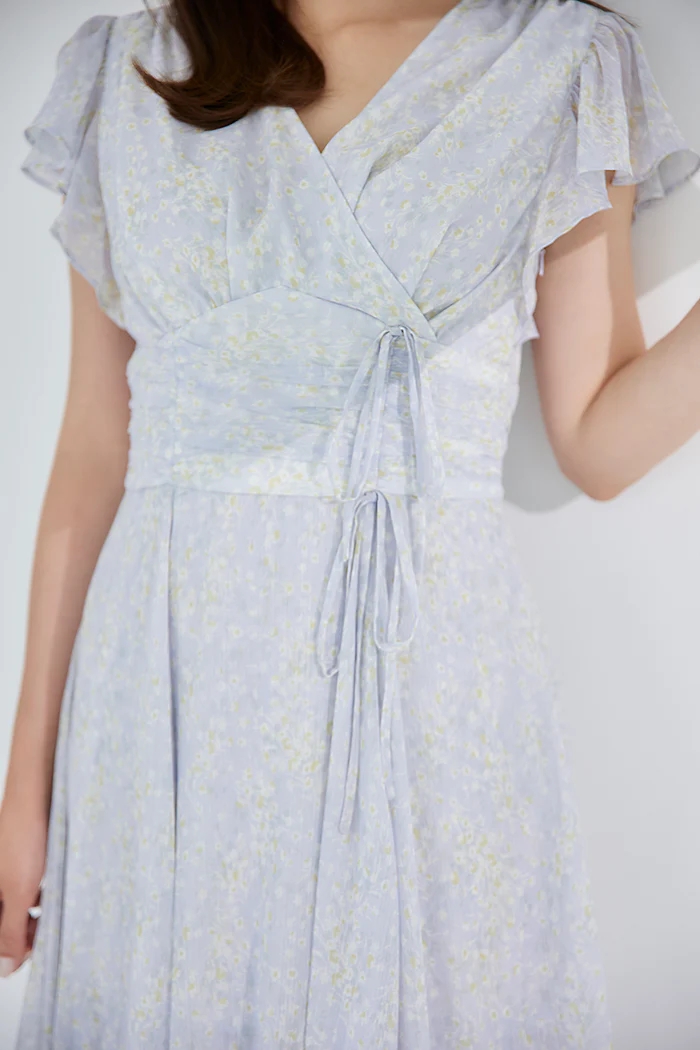 Le Negresco Floral Dress Her lip to