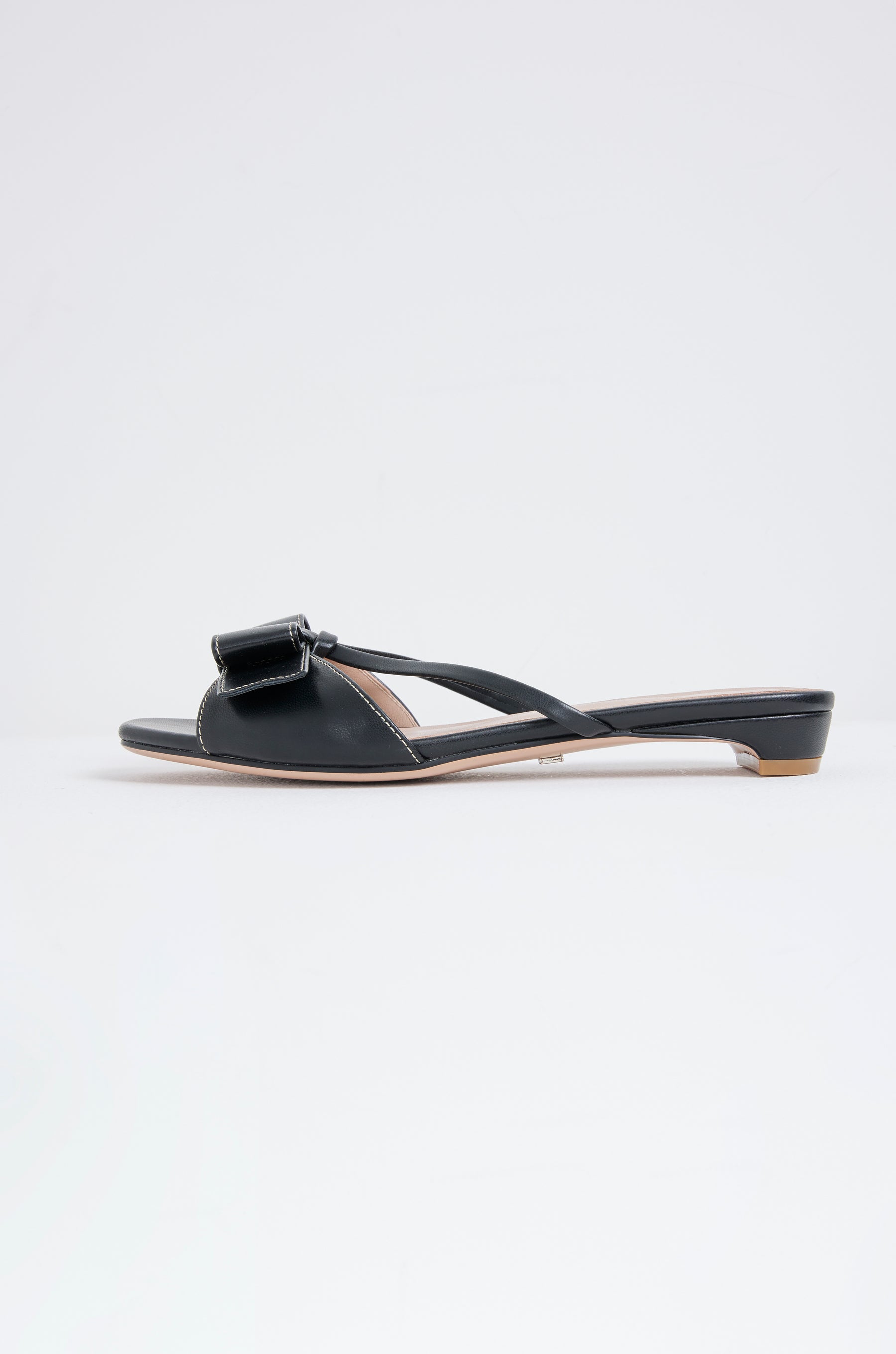 Fubail / 【black】Big Bow Sandals