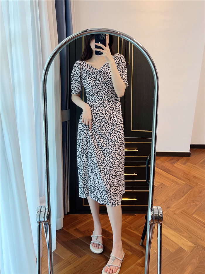 Fubail / Cherry Pattern Cache-Coeur One-Piece