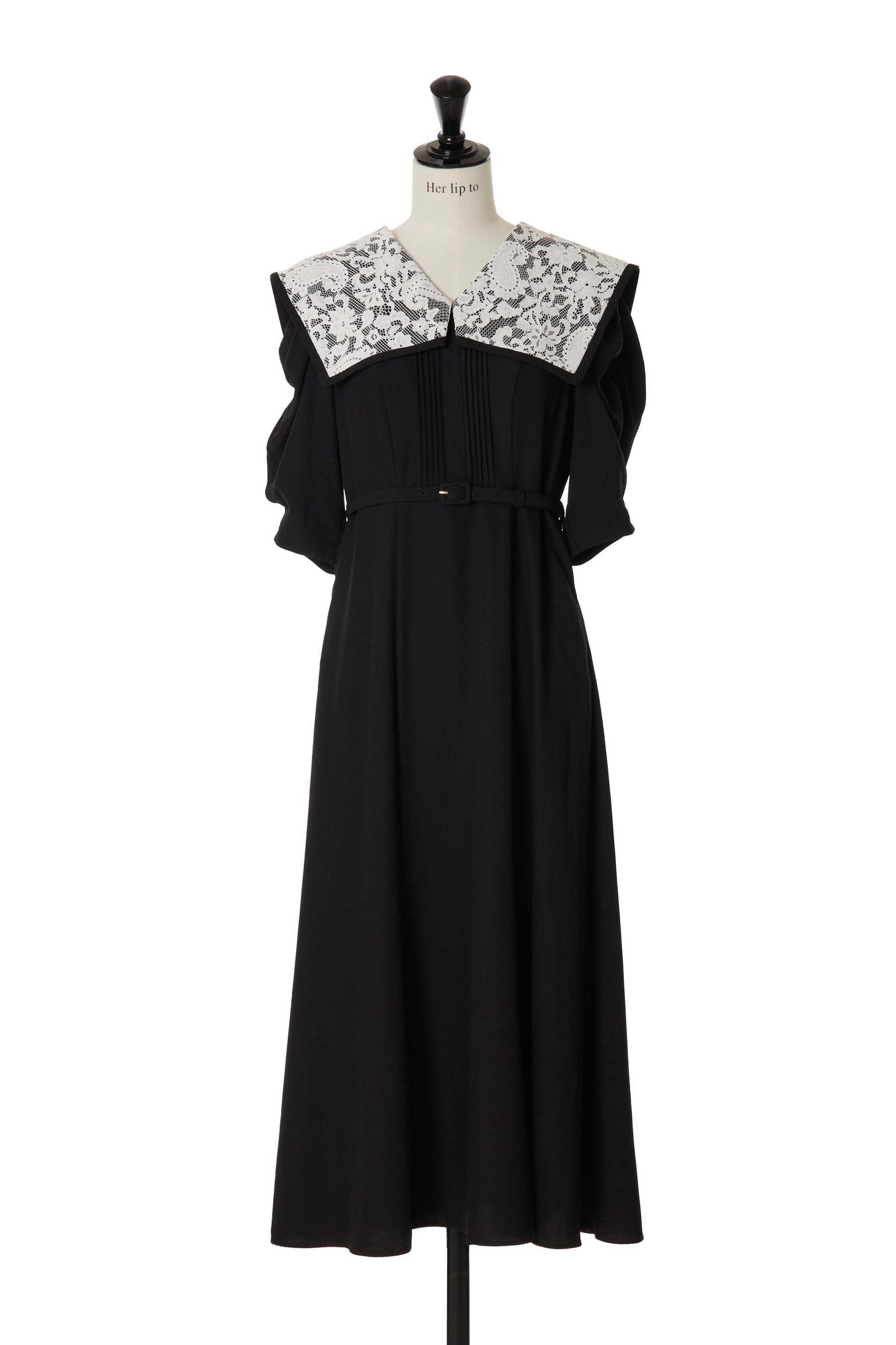 Fubail / Vyronas Lace Collar Dress