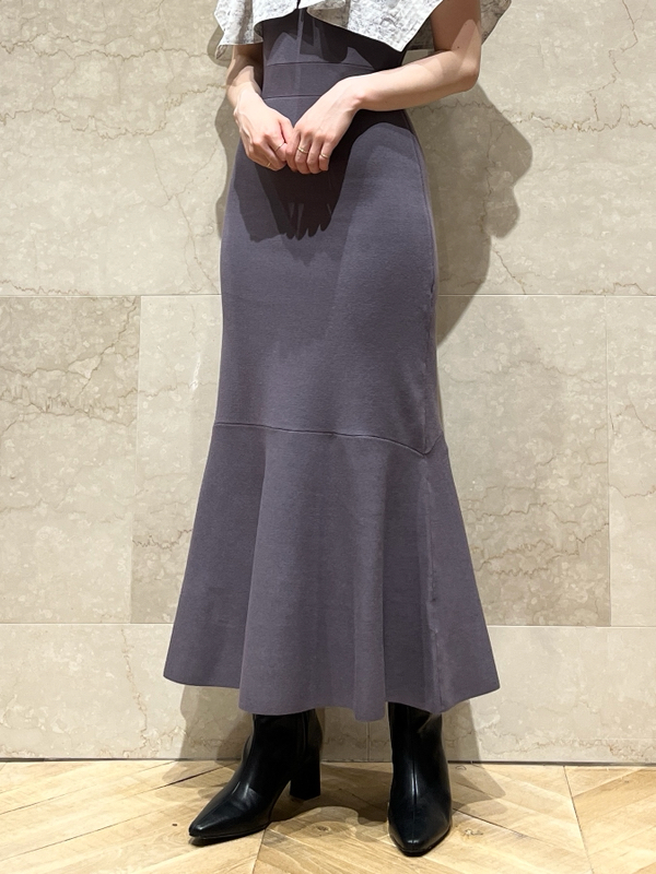 SNIDEL（スナイデル）の「ケープデザインニットドッキングワンピース（ワンピース）」 - WEAR