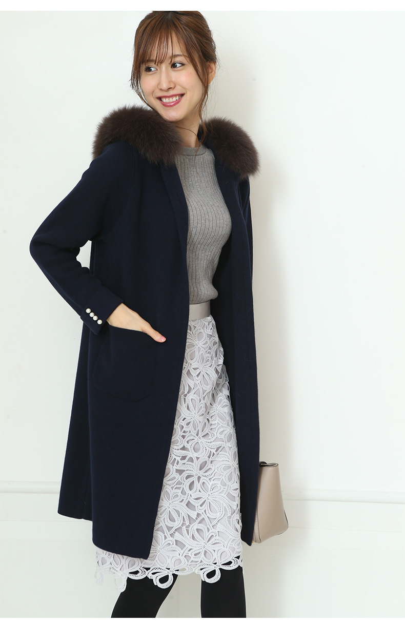 andGIRL11月号掲載 宮田聡子ちゃん着用】ノエラ ショートダッフルコート-