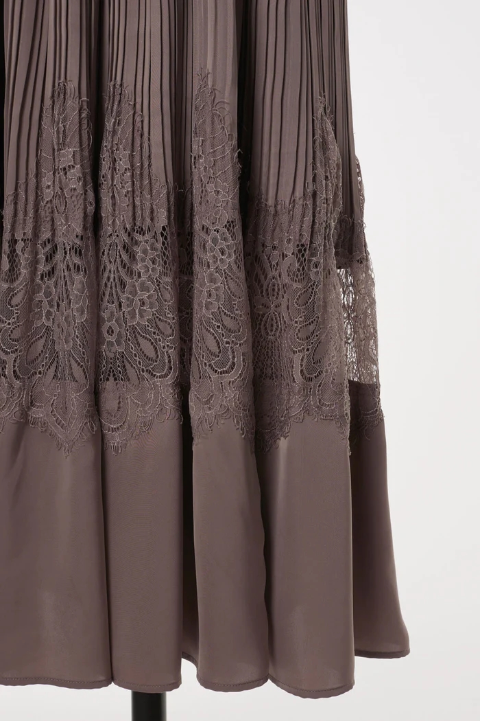 Fubail / Meurice Pleated Lace Dress