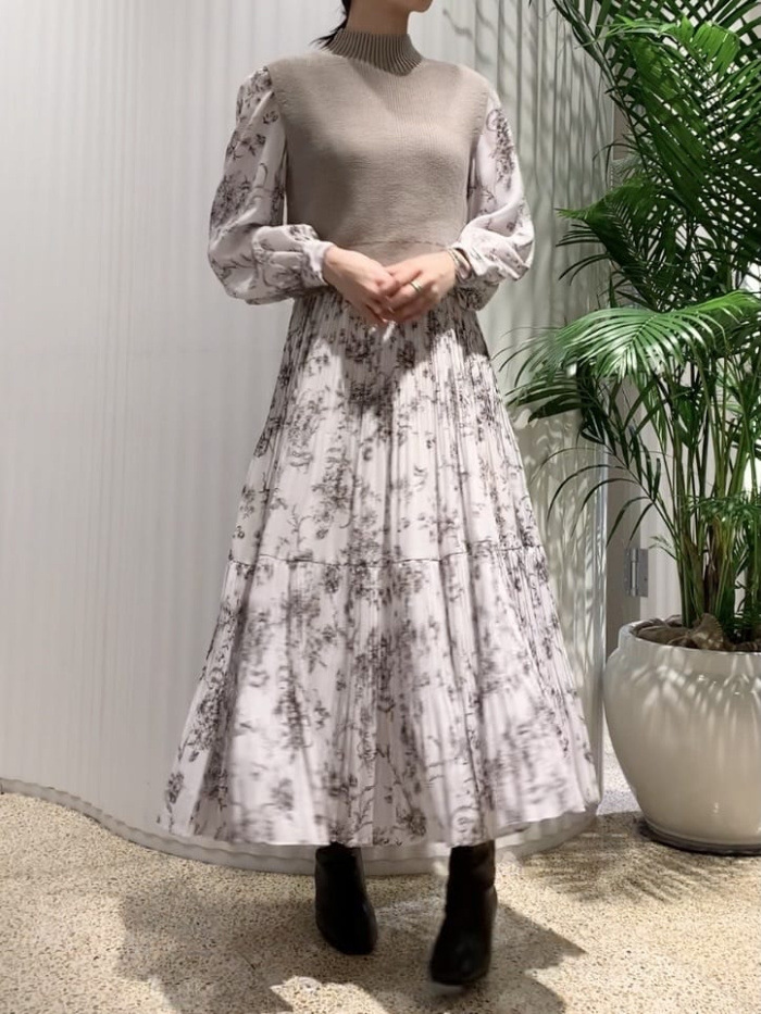 スナイデル ニットベストコンビワンピース SNIDEL www.sheepangroup.com