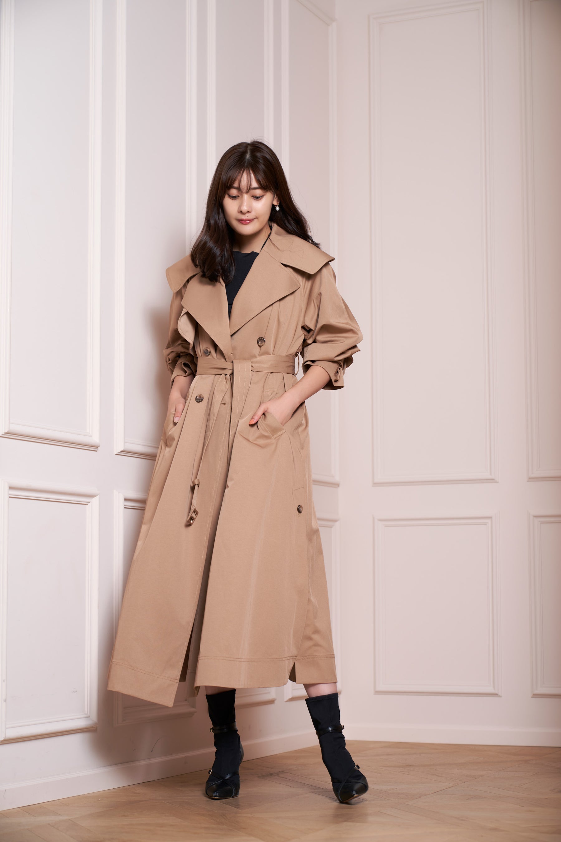 Fubail / Grace Long Trench Coat