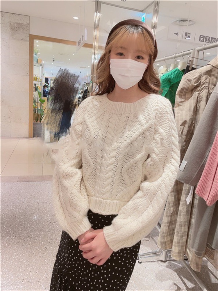 Whim Gazette（ウィムガゼット）の「ハンドケーブルニットプルオーバー（ニット/セーター）」 - WEAR